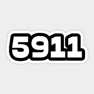 5911 Sidhu moose wala Sticker